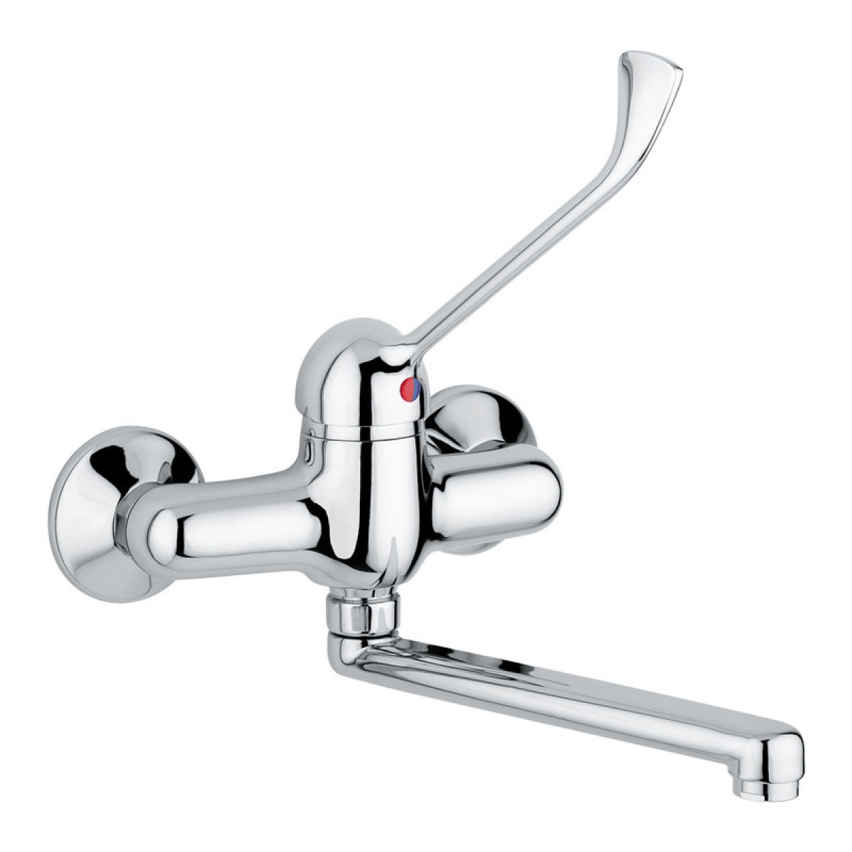 Aqua Medi elleboog keuken wandmengkraan