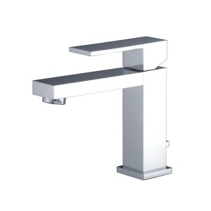 Aqua Plana: Eengreeps wastafel mengkraan met afvoerafsluiter