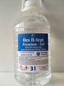 Desinfectie hand gel