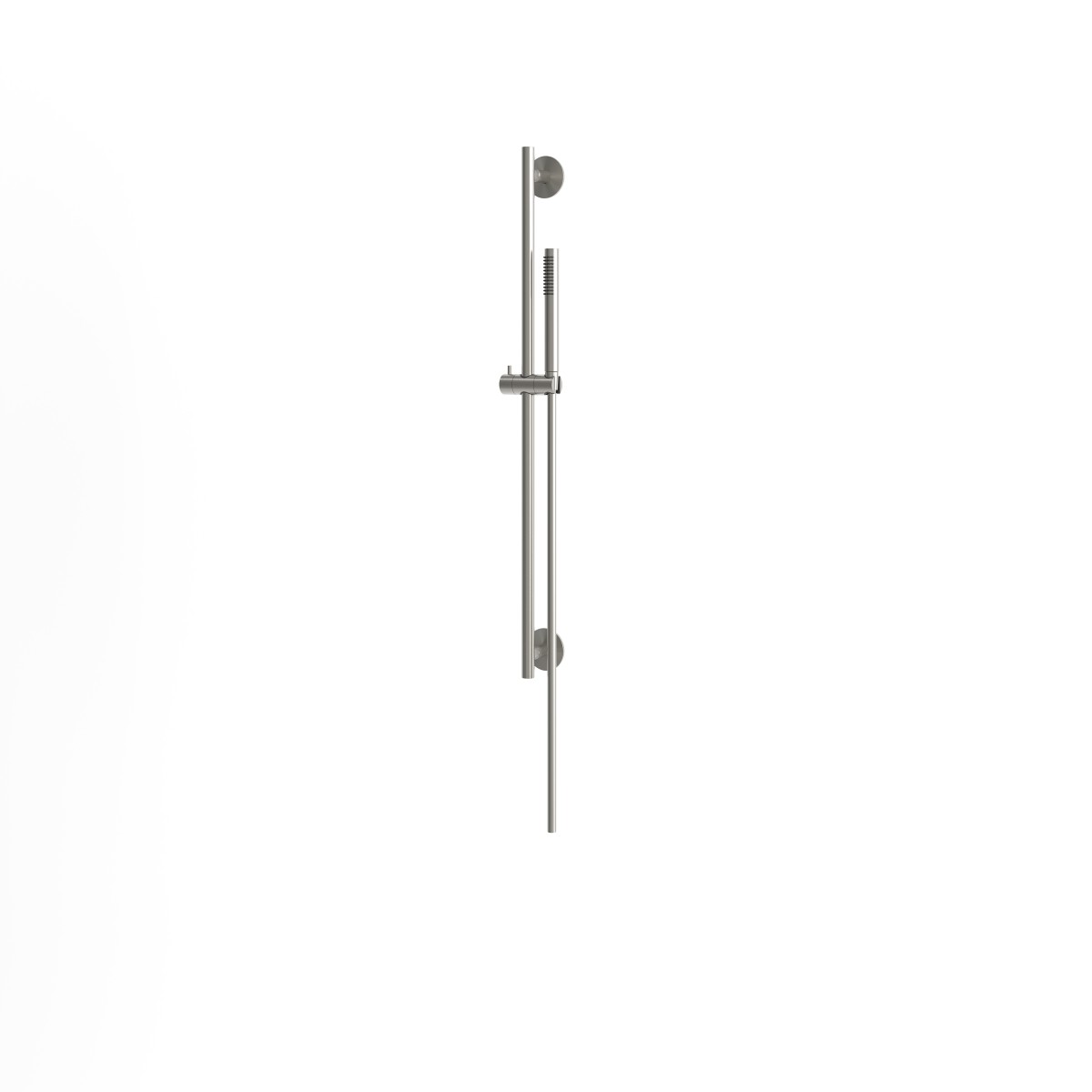 RVS 316L glijstangset met water aansluiting green line design