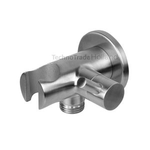 RVS handdouchehouder met stopkraan