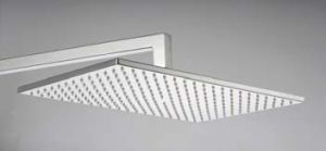 RVS regendouche rechthoek 40 cm x 27 cm, dik 6mm