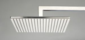 RVS regendouche vierkant 30 cm x 30 cm,dik 6mm