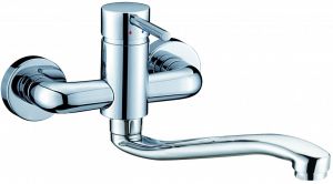 Wandkraan met onderuitloop